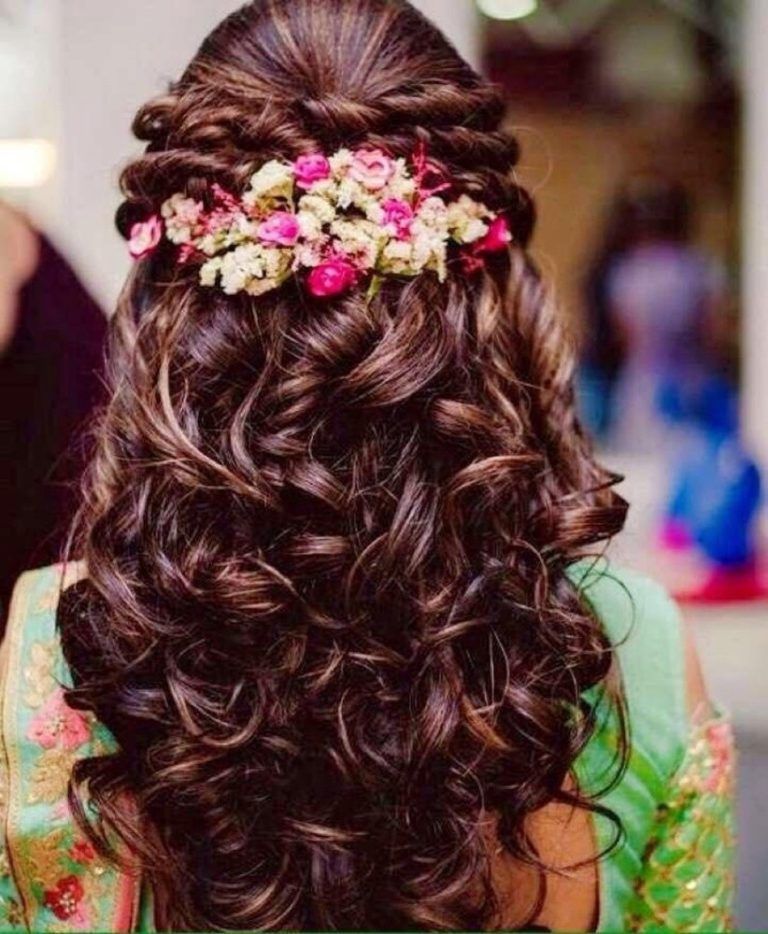 Loose curls Hairstyles for Wedding