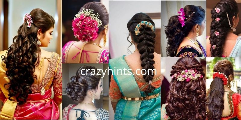simple party juda hairstyle for saree || wedding guest hairstyle || -  YouTube-sonxechinhhang.vn