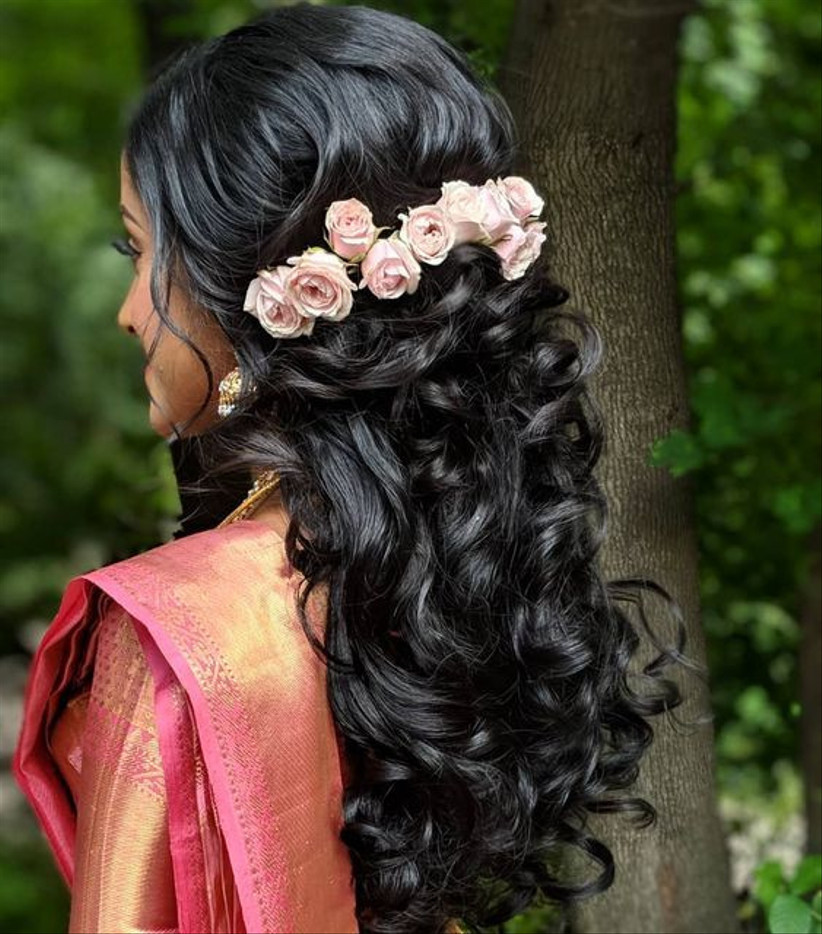 12 Awesome Saree Hairstyles That You Have Never Seen Before - Boldsky.com