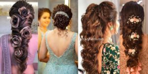Read more about the article Modern Curly Hairstyles for Lehenga